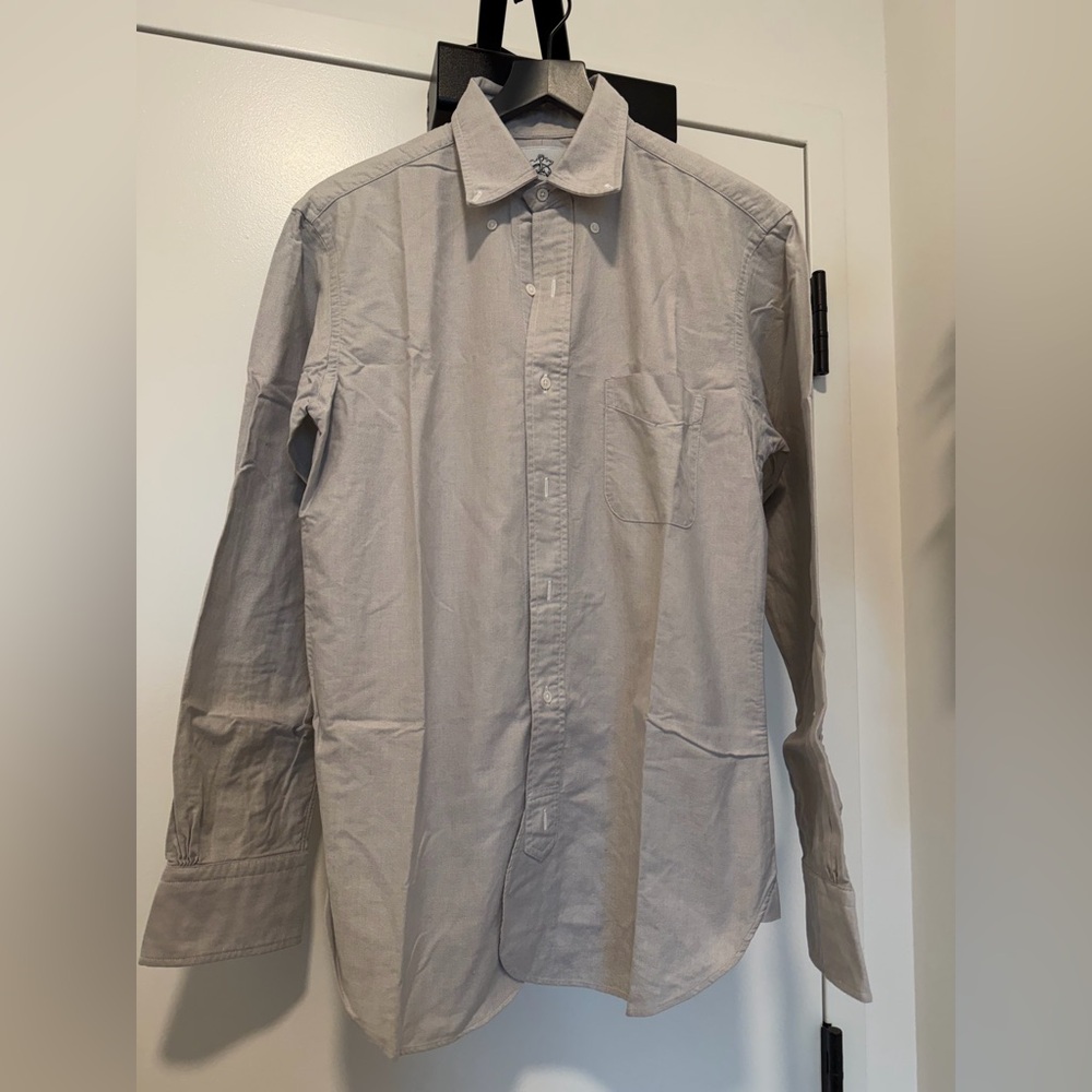 Brooks Brothers Black Fleece (Thom Browne) Light Gray Shirt